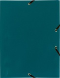 Exacompta obal na spisy s gumičkou A4, zelený PP