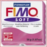 FIMO Soft hlina, 56g, malinovočervená (2152226)