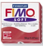 FIMO Soft hlina, 56g, čerešňovočervená (2152225)