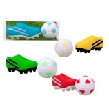 Trendhaus guma, futbalová lopta+kopačky 4 rôzne farby