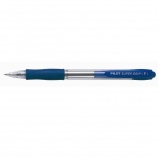 2028-003 PILOT Super Grip gulickové pero s modrým telom a modrým atram.