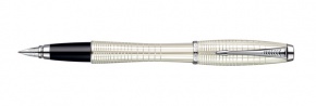 PARKER URBAN PREMIUM S0911420 PEARL METAL CHISELLED FP