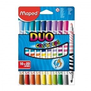 Maped sada fixiek 12 db, color peps, duo, obojstranné zrušený produkt