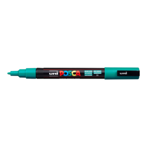 - UNI POSCA PC-3M popisovač Smaragdový P284752000