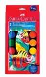 Faber-Castell vod.farby 21 db 30mm diskami