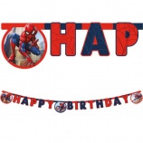 Procos girlanda papierová, Happy Birthday, Spiderman (3)