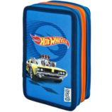 Scooli 3-poschodový peračník plný (EberhardFaber písacie potreby), Hot Wheels