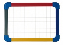 Bi-Office magnetická tabuľa, 21x29,7 cm, obojstranná, študentská